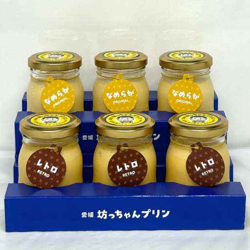 どちらがお好み？なめらか／レトロ6個入り